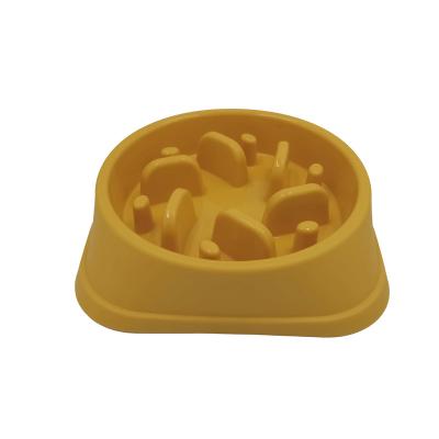 China Sustainable New Slow Eating Dog Cat Feeder Bowl Anti Choke Pet Puzzle Feeder Dog Slow Feeding Bowl Anti Choking Slow Feeder Dog Bowl for sale