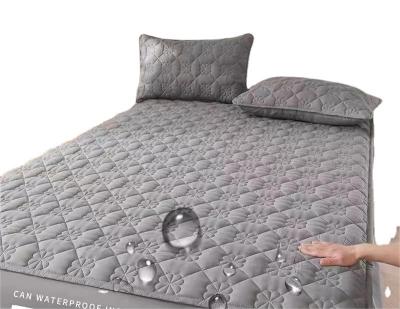 Chine La mode Lavé en coton Comfort Set Protecteur de matelas pour jumeaux Full King Queen Taille à vendre