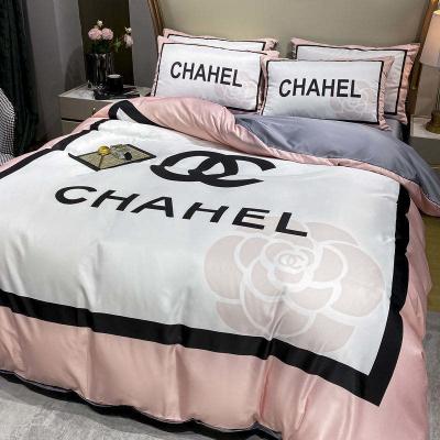 China 100% polyester kussenschuur dekbed set luxe beddengoed set voor volwassenen thuis beddek Te koop