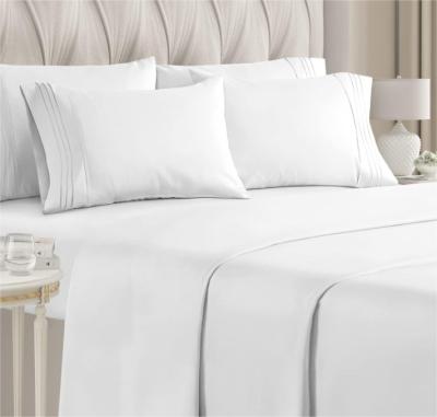 China 400TC Cotton Polyester Hotel Bedding Set for Wedding Four-piece Kit Requirements for sale