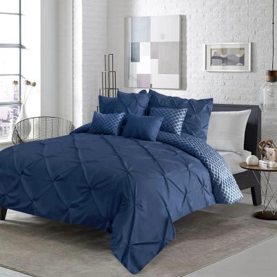 China Microfiber Fabric Density Comforter Bedding Set 4 Pieces King Size Luxury Bedding for sale