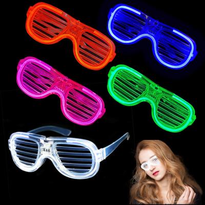 China Leuchtende Brille Blinds Leuchtende Sonnenbrille Für Kaltlicht Party Bar Blitz zu verkaufen