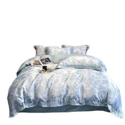 China Upgrade Your Wedding Bedding with Tencel Bedding Set and Printed Pillowcase Sheet Set for sale