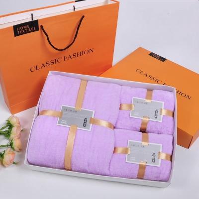 China Child-Proof Luxury Set 3 in 1 Hotel Designer Coral Fleece Bathroom Bath Towel Set for sale