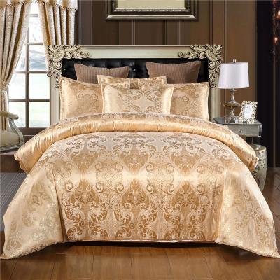 China Customize Ultra Luxury Microfiber Stain Comforter Duvet Cover Set for 1.2m 4 feet Bed for sale