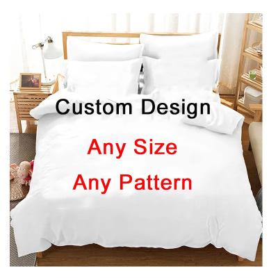 China Customization 400TC 3D Printing Polyester Cotton Bedding Sets in 200*200 Fabric Density for sale