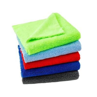 China 40*40cm Multi Ultra Thick Absorbent Fast Drying Edgeless Microfiber Towel for Vehicles for sale