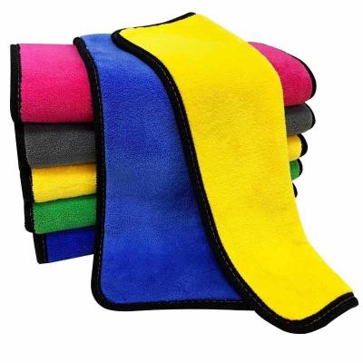 China Rectangle Microfiber Towel 30*40 500gs for Super Absorbent Makeup Removal for sale