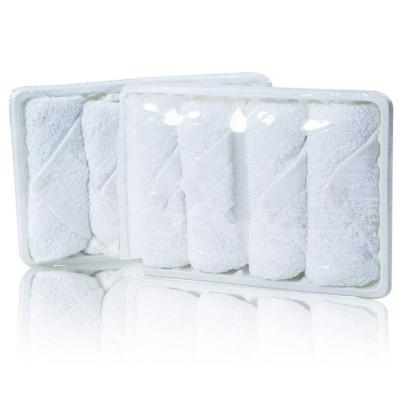 China Cotton Hand Towel for Disposable Lemon Scented Hot and Cold Restaurant Wet Towel for sale