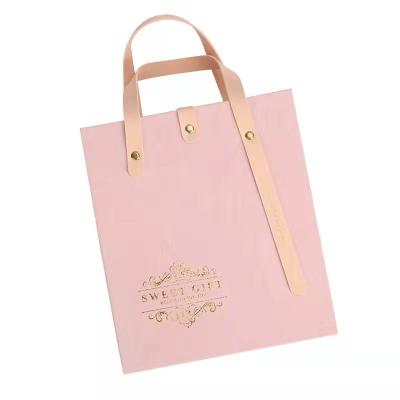 China Bamboo Transparent Velvet Tote Gift Box Portable Acrylic Packaging Display Cookies Candy Gift Box Wedding Wholesale Flowers for sale