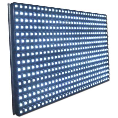 China Semi-outdoor Ad P10 Smd Single White Color Led Display Module for sale