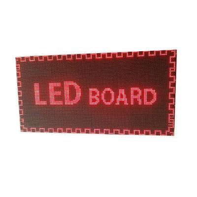 China outdoor led display outdoor single color P10 smd led module wholesale price from china factory for sale