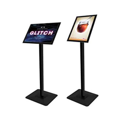 China Foldable A4 Poster Stand Floor Stand Sign Holder Is Suitable For Wedding School Commercial Advertising Sales Pedestal Poster for sale