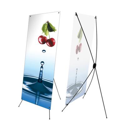 China Display Advertising Advertising Custom Polyester Fabric Banner Printing X Stand Printing Background Banner X Banner Stand for sale