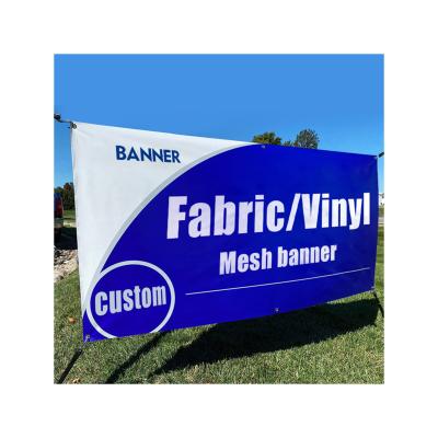 China Custom Supply Mesh Fence Banner Premium Mesh Banner Outdoor BLA Business 2022 Large Outdoor Mesh Banner Supply for sale