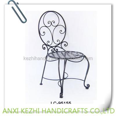 China Dining Chair Antique Wrought Iron Dining Chair for sale