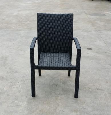 China Outdoor Leisure Chair Outdoor Woven Cane Chairs For Restaurant And Cafe Gardens Rattan Chairs for sale