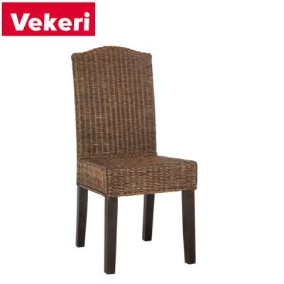 China A modern humped wicker dining chair adds warmth and personality to a dining or kitchen table for sale