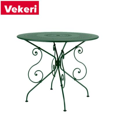 China Customizable Modern Superior Pastoral Stainless Steel Outdoor Leisure Metal Side Table for sale