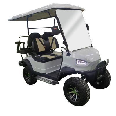 China 2022 New Off-Road 4-seat Golf Sightseeing Vehicles Scenic Travel Hotel Receives Sightseeing Golf Cart Vehicles 23*10.5-12 for sale