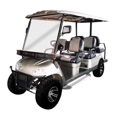 China Cost-effective 6 seats off road golf carts electric for sale 205/50-10 for sale