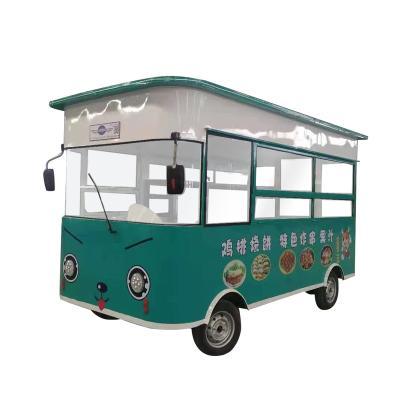 China Commercial catering Professional customization electric mobile food cart/kiosk/truck mobile caravan kitchen food truck electric for sale for sale