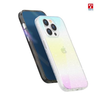 China TGVIS Gradient IMD Phone Case Colorful Silicone Cover Shockproof Soft Cell Phone Case For Iphone Max Max 14Pro 13 12 11 pro for sale