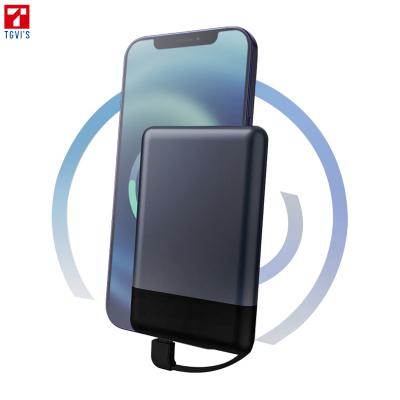 China Quick Charge Support TGVIS Customized 3 to 1 Portable Power Bank 8000mAh with Power Banks Fast Charger 20W PD Powerbanks Rechargeable Battery for sale