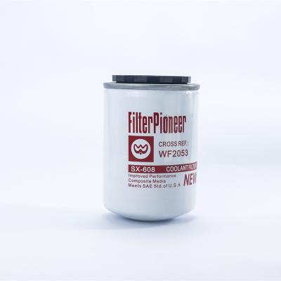 China OEM 600-411-1151 4299640 3316053 WF2053 P55-4074 Water Coolant Filter For HITACHI CUMMINS KOMATSU Standard Size for sale