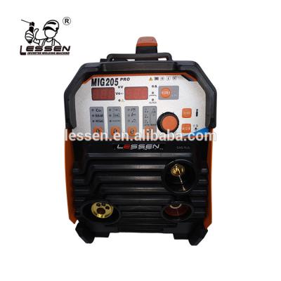 China Hotels DROP MIG 205 Inverter IGBT Welder CO2 Welding Machine Price List Attached for sale