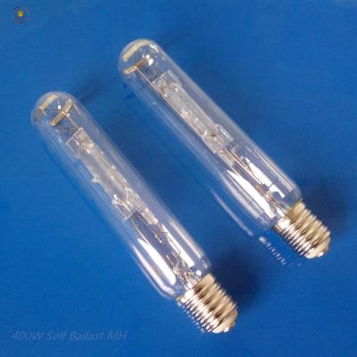 China 400w 500w E40 Self Ballast Metal Halide Bulb Mixed Light Mercury Lamp For Outdoor Flood Fixtures Light Bulbs T52BMH400 for sale