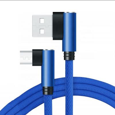 China Charging And Data Transfer Mobile Phone Charging Android Double Elbow Aluminum Alloy Housing Type A To Type C Usb Data Cable Type-C for sale