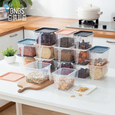 China CLASSIC refrigerator drawer storage box with handle kitchen storage box sealed pot refrigerator food storage box for sale