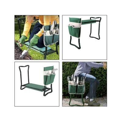 China (Size) 2021 Adjustable Best Selling Garden Kneeler Seat Folding Kneeling Stools Cushion Kneeler Portable Garden Seat for sale