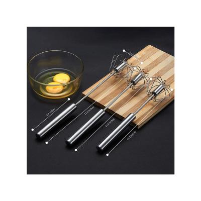 China High Quality Sustainable Egg Beater Stainless Steel Rotary Egg Beat Stainless Steel Semi-automatic Beater for sale