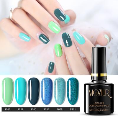 China Nail Beauty Factory Private Label LED Gel Nail Polish Luxury UV Soak Off Gel 10ml UV Gel for sale