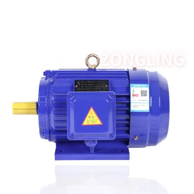 China Totally Enclosed Ye3 Series 8/10 Pole Aluminum Shell 3 Phase Electric Motor 5.5kw 7.5kw 45kw 55kw 75kw 90kw for sale