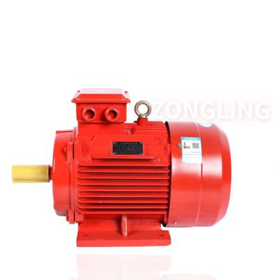 China (2/4/6/8/12) Totally Enclosed Pole Yard Series 5.5-82kw Two Speed ​​Electric AC Motor 3 Phase Change-Pole 5000rpm 2800 rpm for sale