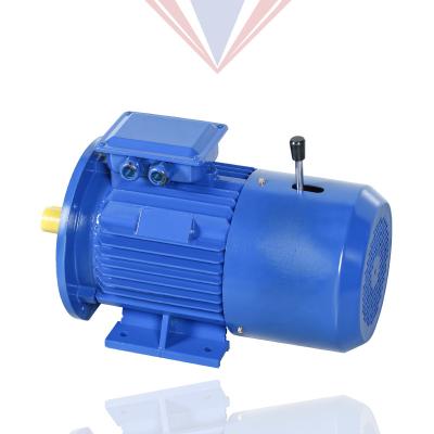 China Yej Waterproof 2/4 Pole 0.55kw~90kw Electromagnetic Brake Electric Three Phase AC Aluminum Motor 0.75kw for sale