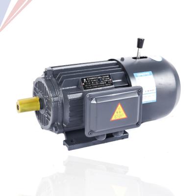 China Waterproof Electromagnetic Induction 220v 2/4 Pole 18kw Electric Brake 0.55kw~90kw Yej AC Electric Motor 22kw for sale