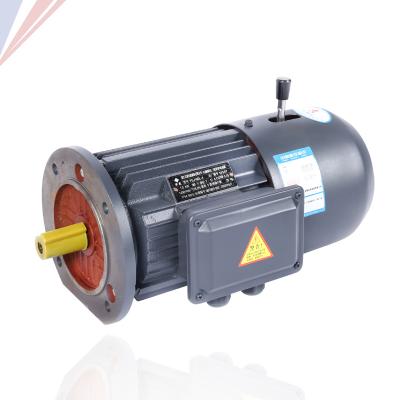 China Waterproof Yej Series 6/8 Aluminum Pole Shell Three Phase AC Brake Electric Electromagnetic Motor 0.37kw~55kw 380v for sale