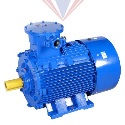 China 6/8/10 Pole Ybe4 Explosion Proof Waterproof 380v Series 3 Phase Asynchronous AC Explosion Proof Induction Motor for sale