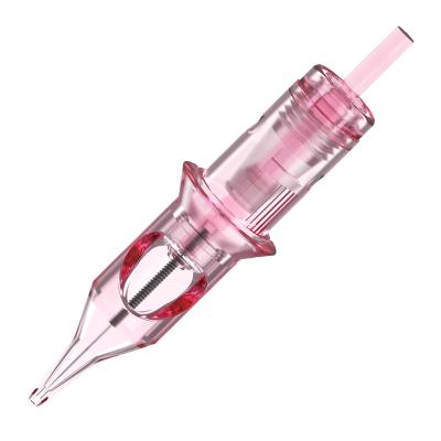 China Permanent Microneedle Tattoo Pink Woman Eyeliner Eyebrow Lip Permanent Makeup Tattoo Needle for sale