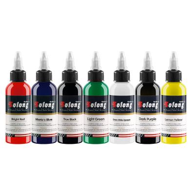 China Body Paint Tattoo 7 Colors Ink Pigment Set HSTATTOO-INK-00022 for sale