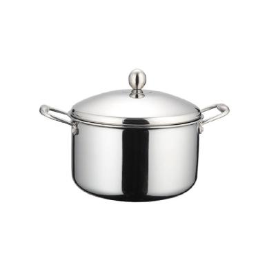 China Cheap Viable Hot Sale Good Quality Factory Customized 13pcs Stainless Steel Cooking Pot Cookware Set With Steel Lid for sale