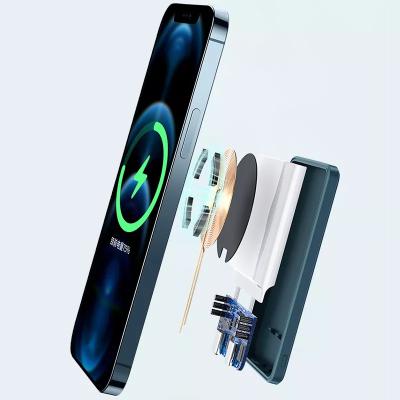 China Support Charging Pro 5000mah 10000 Mah Fast Wireless Charging Battery Mini Portable 18W 20W Magsafing I12 Fast Magnetic Pack Phone13 Power Bank for sale