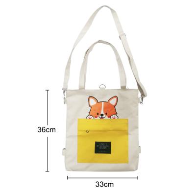 China Soft-loop Custom Design Oxford Cloth School Bags Cute Shoulder Bags For Girls for sale