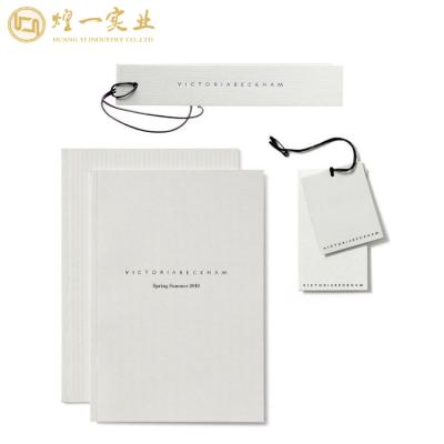 China Viable Wholesale Custom Fashion Paper Hang Tags For Clothing for sale