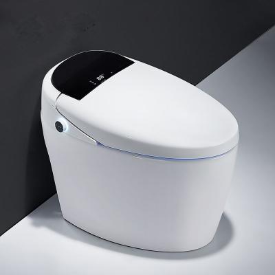 China Modern Smart Remote Control Smart Toilet Voice Voice Intelligence One Piece Toilet for sale