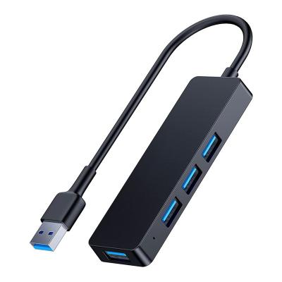 China Port Hub 3.0, Ultra Slim USB 3.0 Data 4 USB Hub with 3.3ft Extended Cable, USB Adapter for Laptop, Compatible USB Hub Splitter N-UH313 for sale